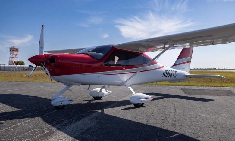 2022 Tecnam P2010 [Credit Lone Mountain Aircraft].