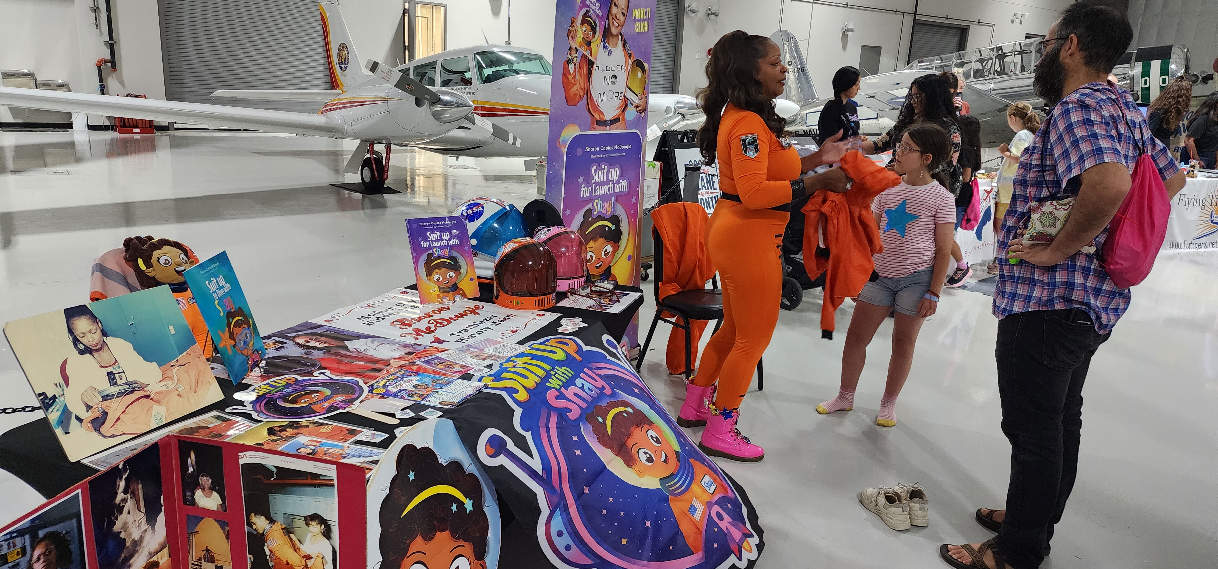 Houston’s Lone Star Flight Museum showcases age-appropriate programs during the 12th annual Girls in Aviation Day on Saturday, September 19. [Credit: Lone Star Flight Museum]