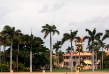 President Donald Trump Mar-a-Lago estate in Palm Beach Florida