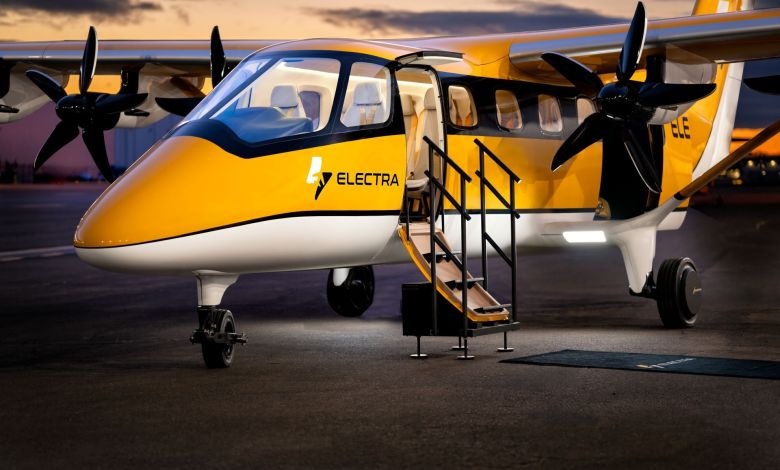 Electra EL9 ultra short hybrid electric regional aircraft