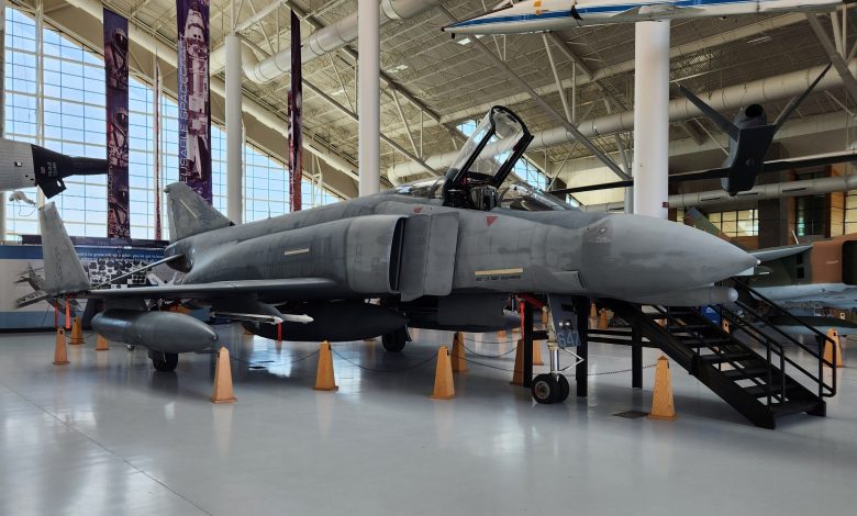 F-4 Phantom on display at the North American Aerospace Museum in McMinniville, Oregon [Credit: Terry Howell/NAAM]
