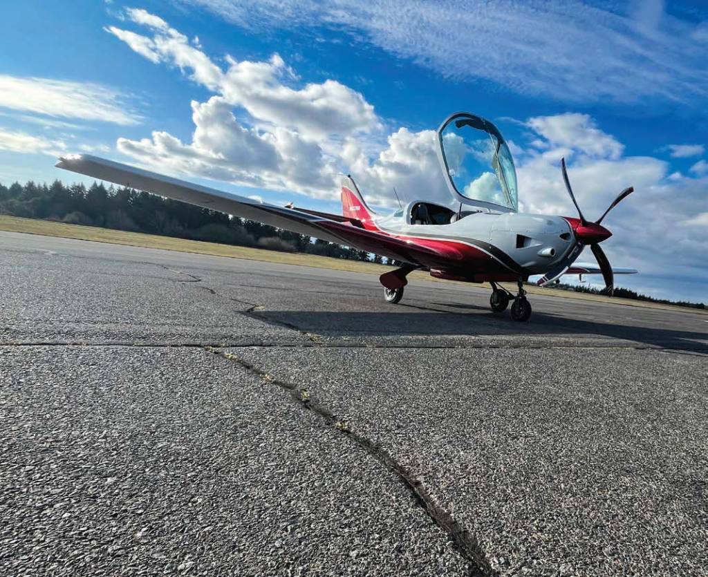 JMB VL3 on the ramp [Credit: Meg Godlewski]