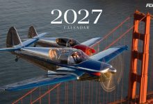 ront of the 2027 FLYING calendar [Credit: FLYING]