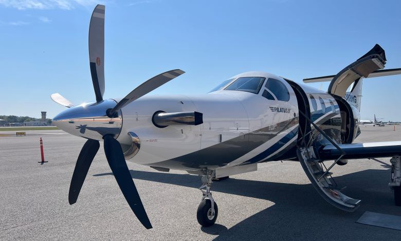 Pilatus aircraft [Credit: Tripp Thurston]