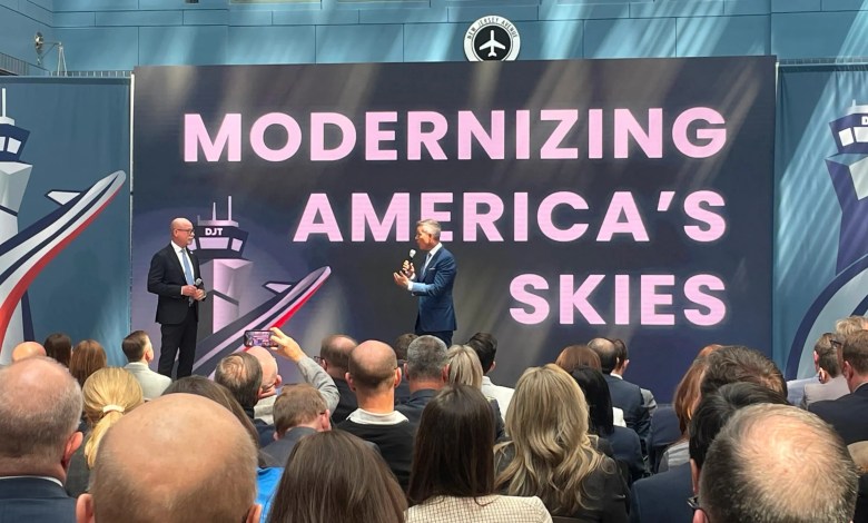 FAA Administrator Bryan Bedford and DOT Secretary Sean Duffy