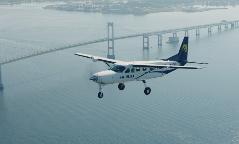 There are more than a dozen companies, such as Boston-based Merlin, identified as working on products that will use programming performed by AI or will collect information that the technology will process for use in a final software product destined for a cockpit. [Credit: Merlin]