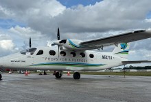 Props For A Purpose, an all-volunteer aviation group that relies on privately owned aircraft to provide relief efforts, has a 10-year lease to use Tecnam’s twin-engine workhorse, the P2012 Traveller. [Credit: Tecnam Aircraft]