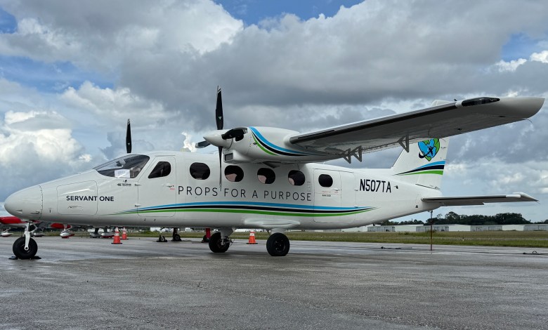 Props For A Purpose, an all-volunteer aviation group that relies on privately owned aircraft to provide relief efforts, has a 10-year lease to use Tecnam’s twin-engine workhorse, the P2012 Traveller. [Credit: Tecnam Aircraft]