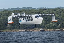 Regent Craft Viceroy electric wing in ground effect seaglider first crewed flight