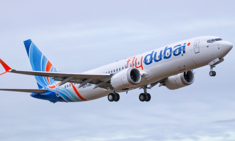 flydubai 737 Max 8 test flight