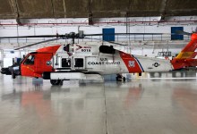 Coast Guard MH-60 Jayhawk helicopter [Credit: U.S. Coast Guard/Carlos Gonzalez]