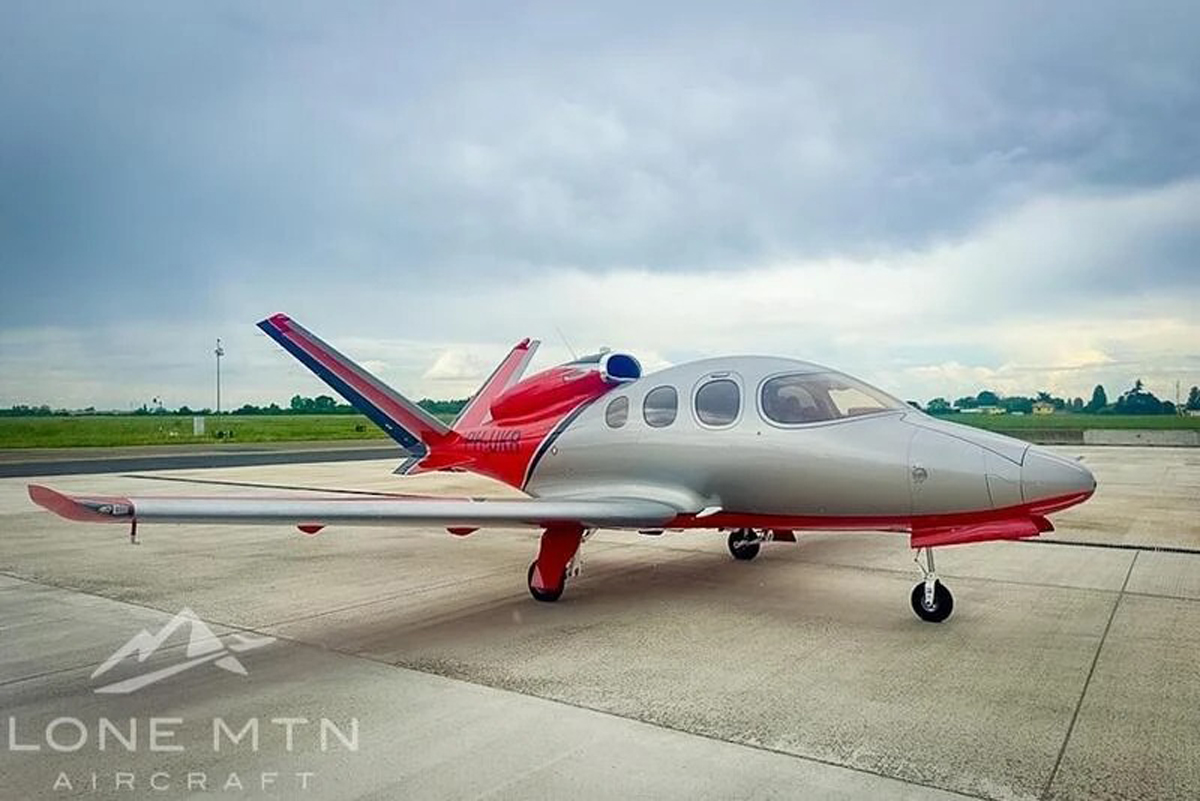 2020 Cirrus SF50 G2 Vision Jet [Credit: Lone Mountain Aircraft]