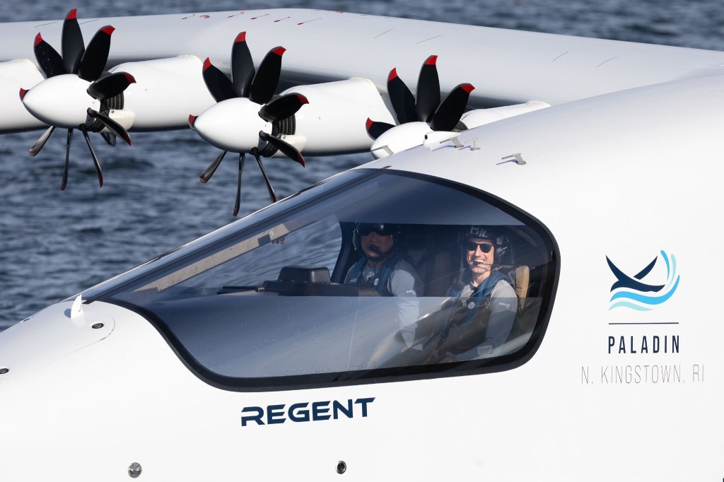 WATCH: Regent Electric Seaglider Prototype Makes First Crewed Flight