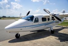 Epic Flight Academy, the largest Part 141 flight school in the U.S., has added two Tecnam P2006Ts. [Credit: Epic Flight Academy]