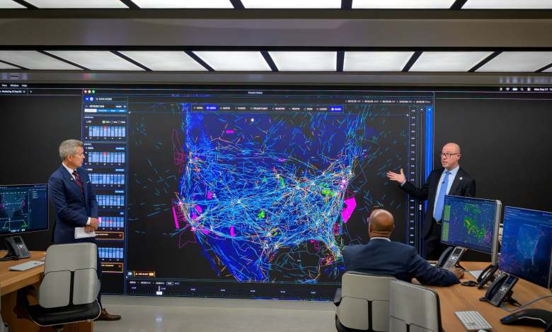 Transportation Secretary Sean Duffy and FAA Administrator Bryan Bedford introduce the AI-powered SMART air traffic control system