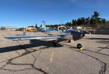 A Van's RV-12iS built by New Hampshire students [Credit: Manchester School District]