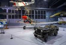 Curtiss P-40 Wildcat on display at EAA Aviation Museum in Oshkosh