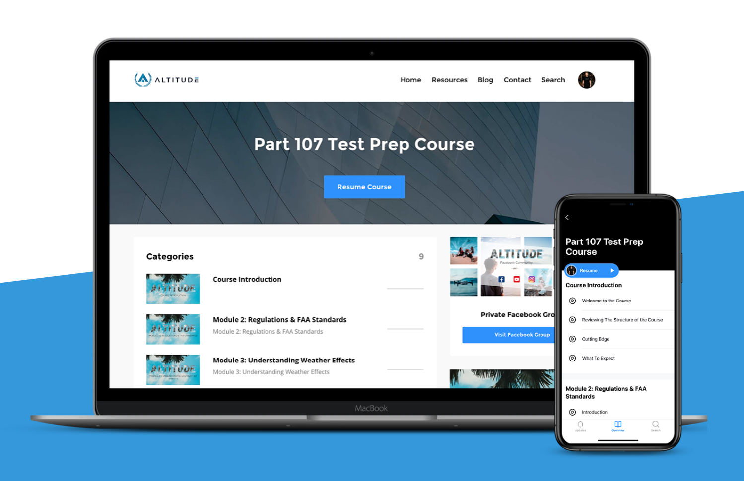 Altitude University drone course [Credit: Altitude University]