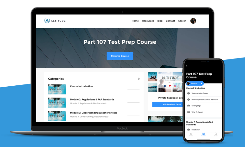 Altitude University drone course [Credit: Altitude University]