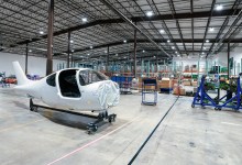 Cirrus Aircraft Duluth Minnesota warehouse center