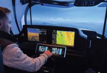 Cirrus has developed 24 simulator scenarios that put pilots’ real-world aeronautical decision-making skills to the test. [Credit: Sean Siff]