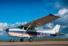 The sight of a Skyhawk on the ramp has marked the start of many pilots' careers. [Credit: Glenn Watson]