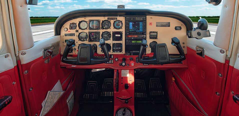 The typical Skyhawk has received upgrades, but some remain largely original. [Credit: Glenn Watson]