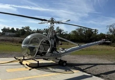 1949 Hiller UH-12A [Credit: Scott MacDonald Aircraft Sales]