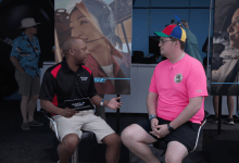‘Aviation Start’ podcast host Jamail Larkins interviews guest Marcus Miller. [Credit: FLYING]