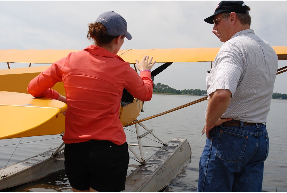 Piper Cub Seaplane Discovery Flights