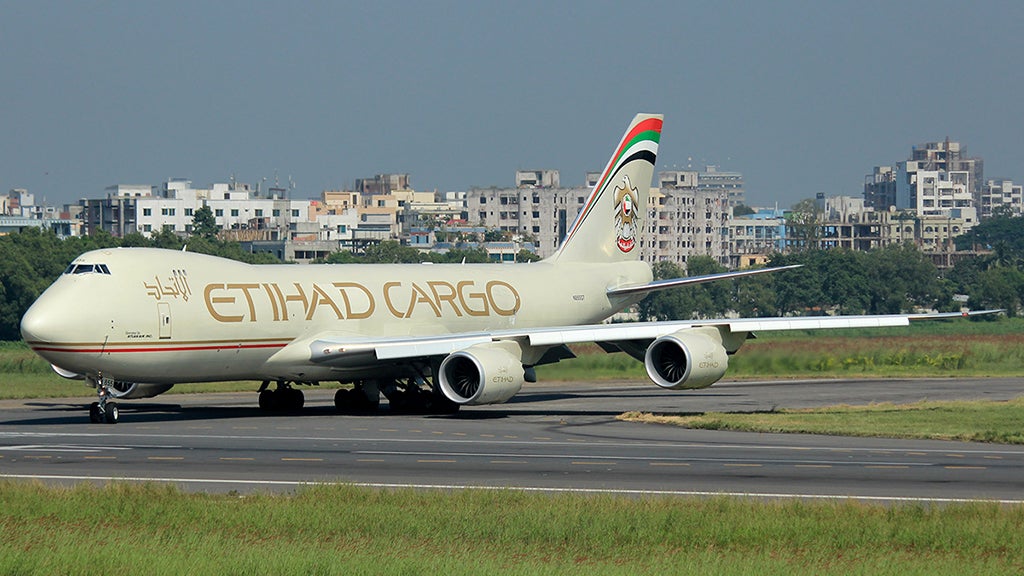 Etihad Cargo Boeing 747-800