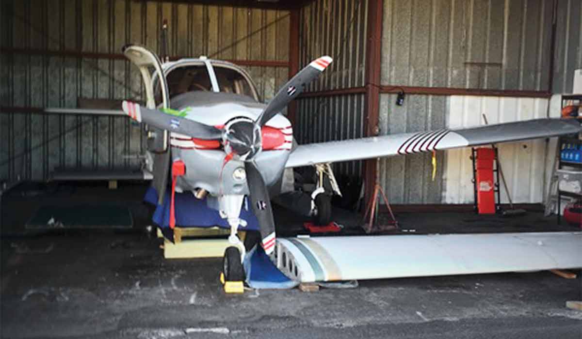 Plane without a wing