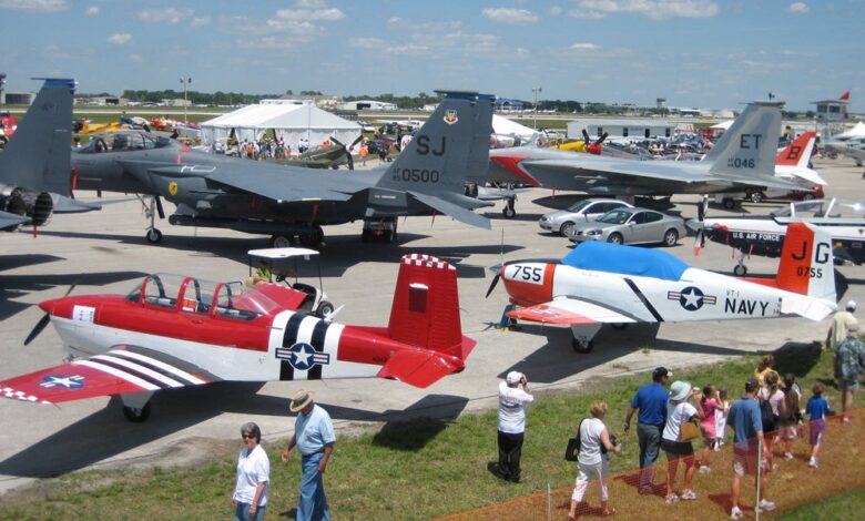 Sun 'n Fun Aircraft on Static Display