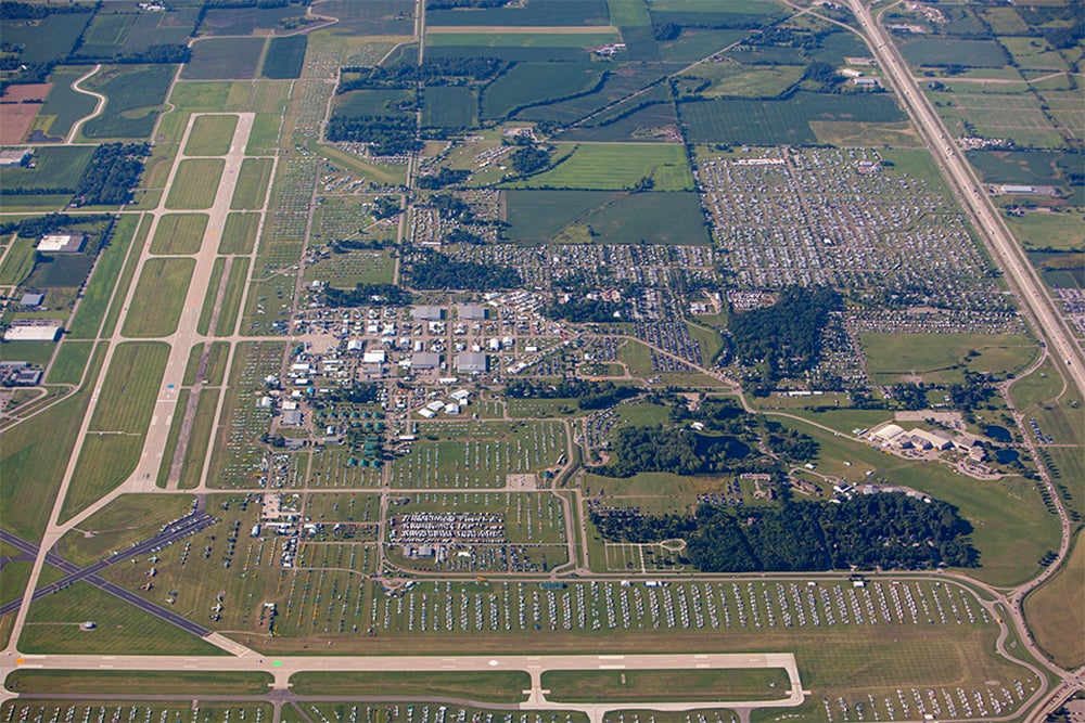 Overhead at Oshkosh