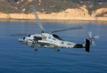 A Sikorsky MH-60R Seahawk helicopter [Credit: Lockheed Martin]