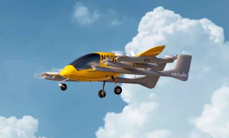 Wisk eVTOL air taxi Los Angeles