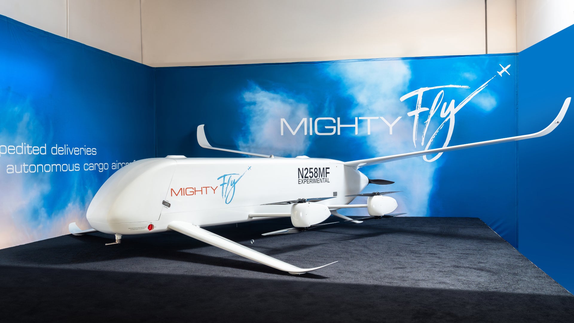 MightyFly Cento autonomous cargo eVTOL aircraft