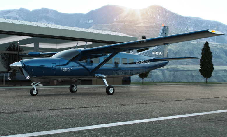 Surf Textron hybrid electric aircraft