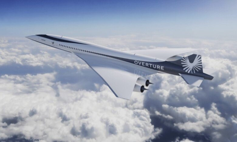 Boom Supersonic passenger airliner Overture