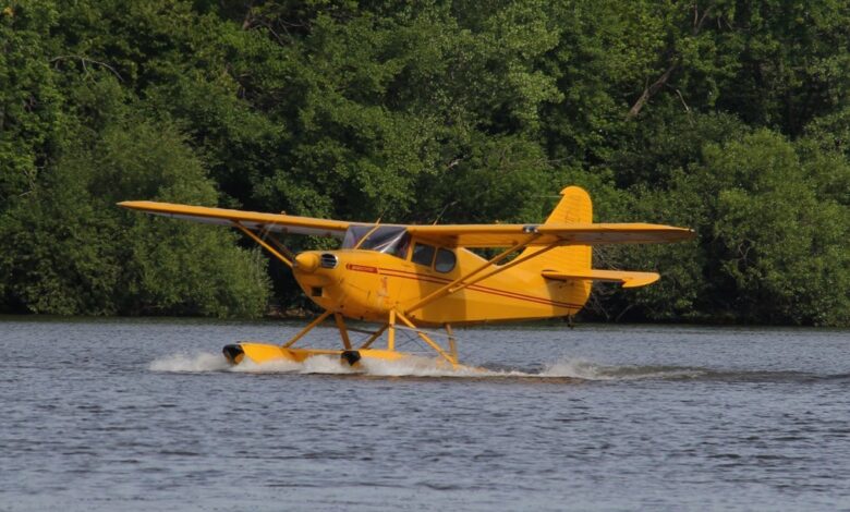 Seaplanes are a great middle ground for pilots interested in expanding their horizons. [Credit: FLYING Archive]