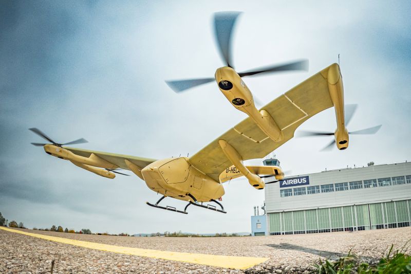 Airbus CityAirbus NextGen electric VTOL air taxi