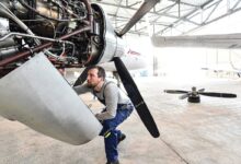 Mechanics can find jobs away from the airlines in the same way that pilots can.