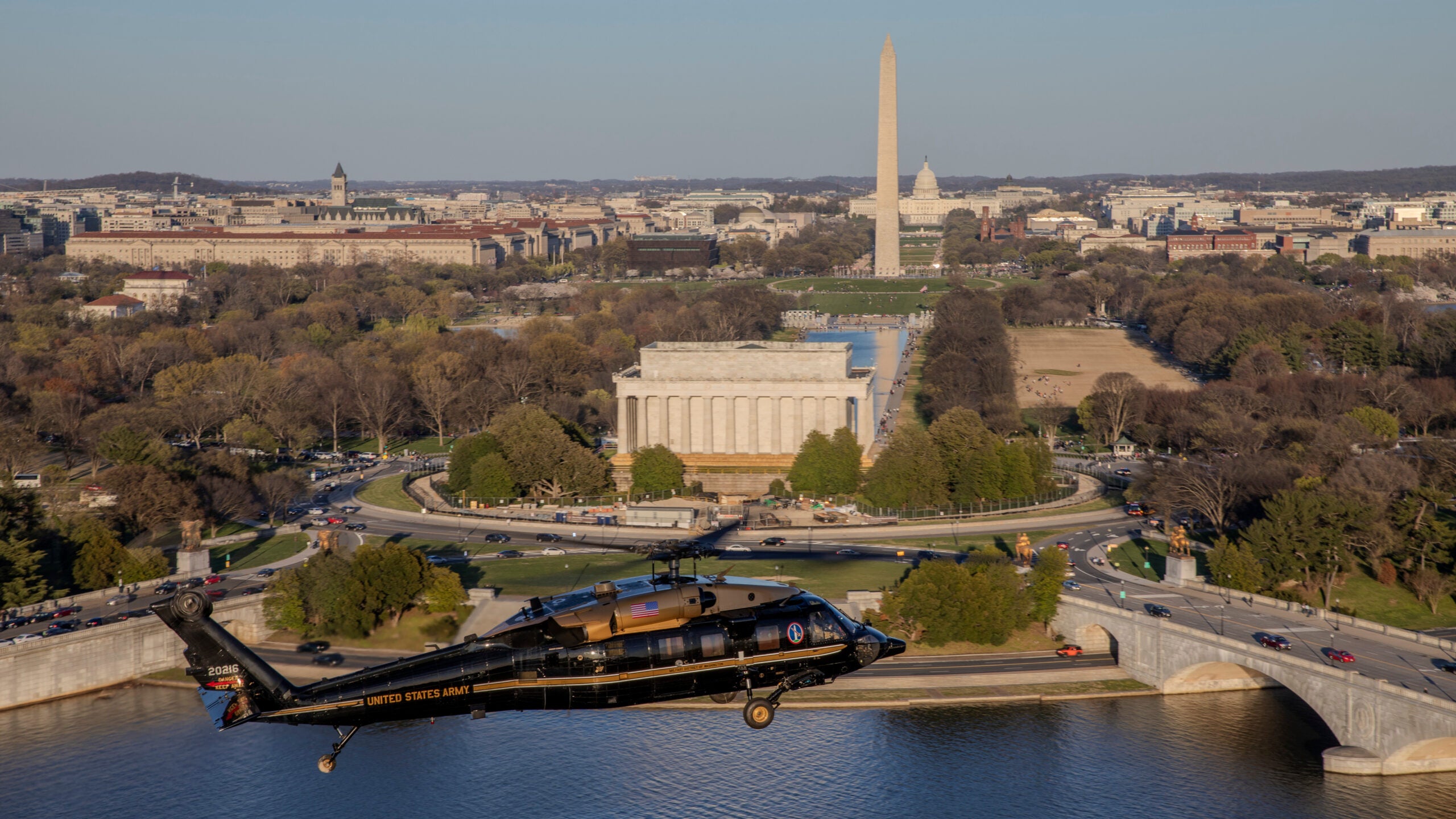 U.S. Army UH-60 Black Hawk helicopter D.C.