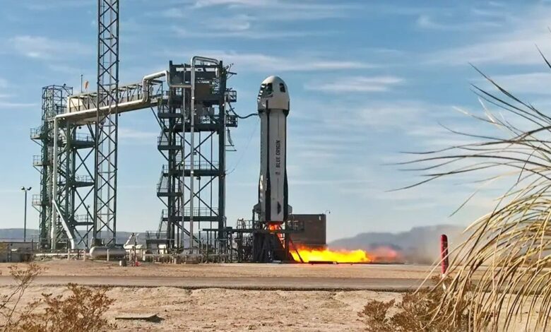 Blue Origin New Shepard rocket