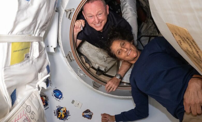 Starliner NASA ISS astronauts Butch Wilmore Suni Williams