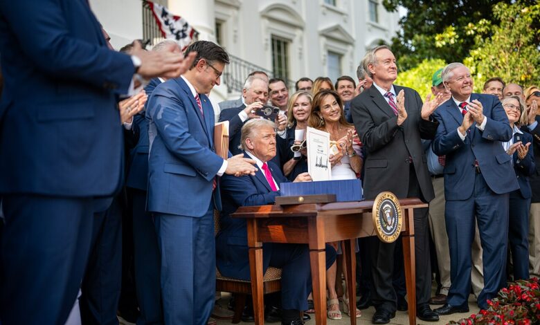 Trump signs Big Beautiful Bill