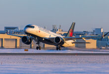 An Air Canada A220-300 [AirlineGeeks/William Derrickson]