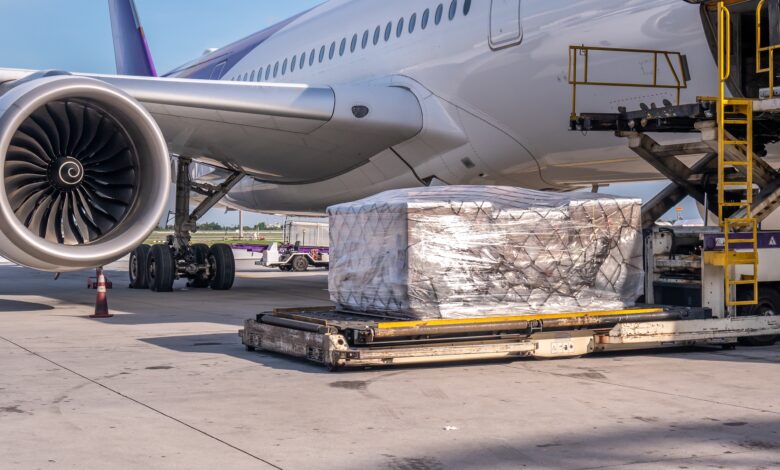 Cargo loaded into airliner [Shutterstock]