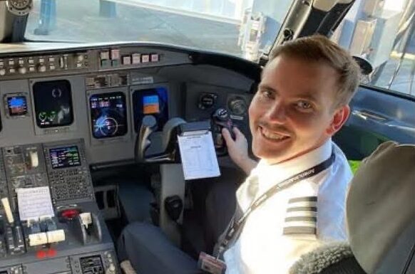 Sam Lilley served as the first officer on the PSA Airlines flight involved in the fatal midair over the Potomac River in January. [Courtesy: Sam Lilley]