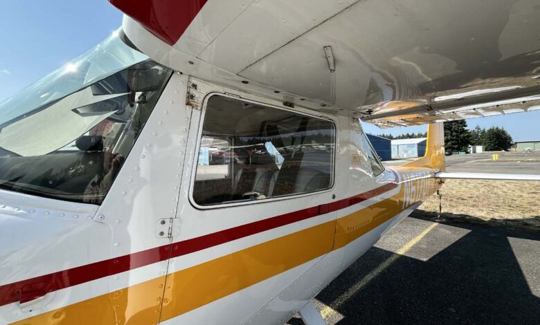 MOSAIC defines light sport aircraft by stall speed, not gross weight, making it possible for legacy single-engine trainers like the Cessna 150 to be flown by sport pilots. [Credit: Meg Godlewski]